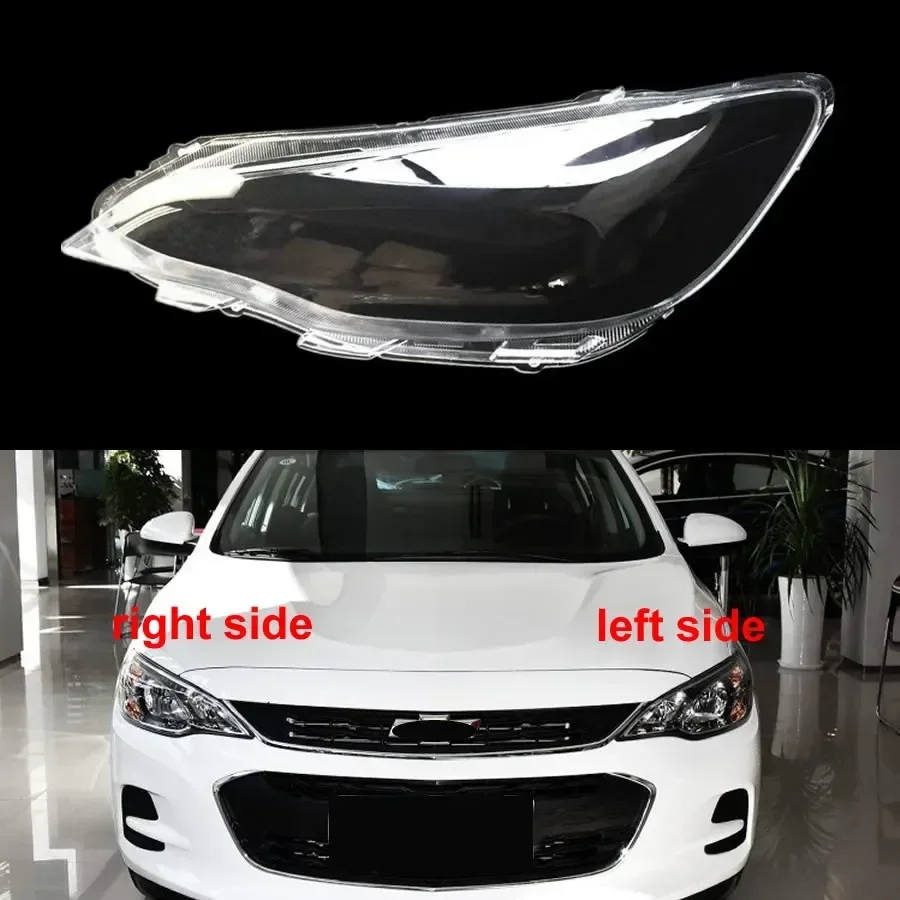 

For Chevrolet Cavalier 2016 2017 2018 2019 Headlamp Cover Transparent Headlight Shell Lens Plexiglass Replace Original Lampshade