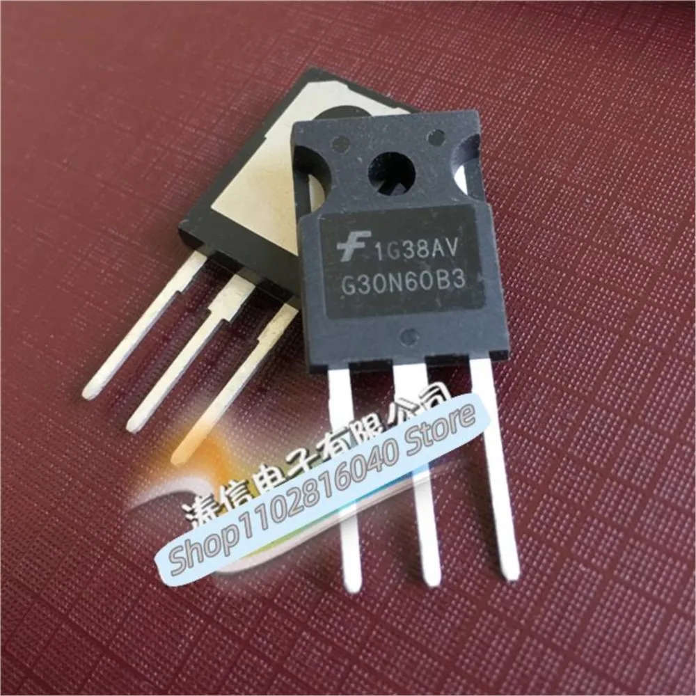 10PCS/Lot G30N60B3 HGTG30N60B3  TO-247 60A 600V  IGBT Best Quality Imported Original Spot