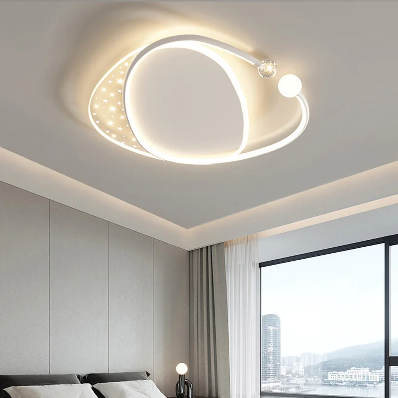 Decorazione della casa plafoniere a Led lampada di Design a stella in acrilico per camera da letto corridoio soffitto balcone apparecchio per la casa illuminazione interna