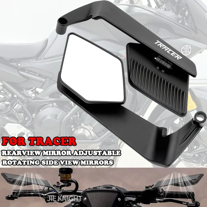 Motorcycle For Tracer 900GT Tracer 9 GT Tracer 700GT Tracer 7 GT Rearview Mirror Adjustable Rotating Side View Mirrors