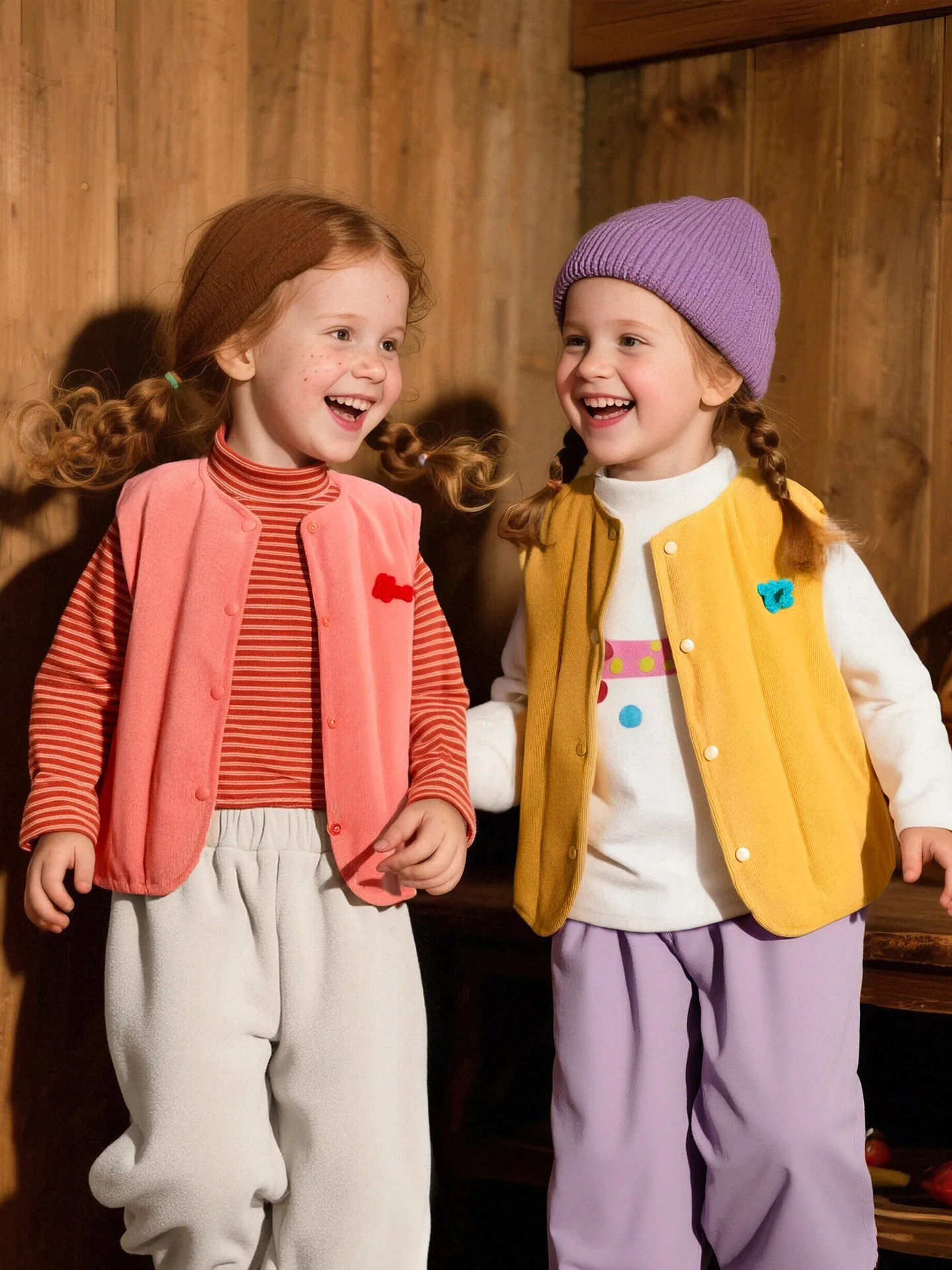 

Quilted Waistcoat for Boys and Girls 2025 New Winter Styles with Warm and Comfortable, Thickened Padded Vest