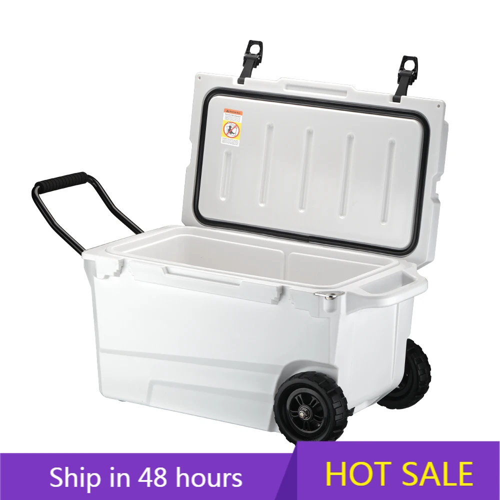 

POWER LEAPIce Chest Cooler Box for Camping and Picnic Large Capacity 55L Cooler Box Set