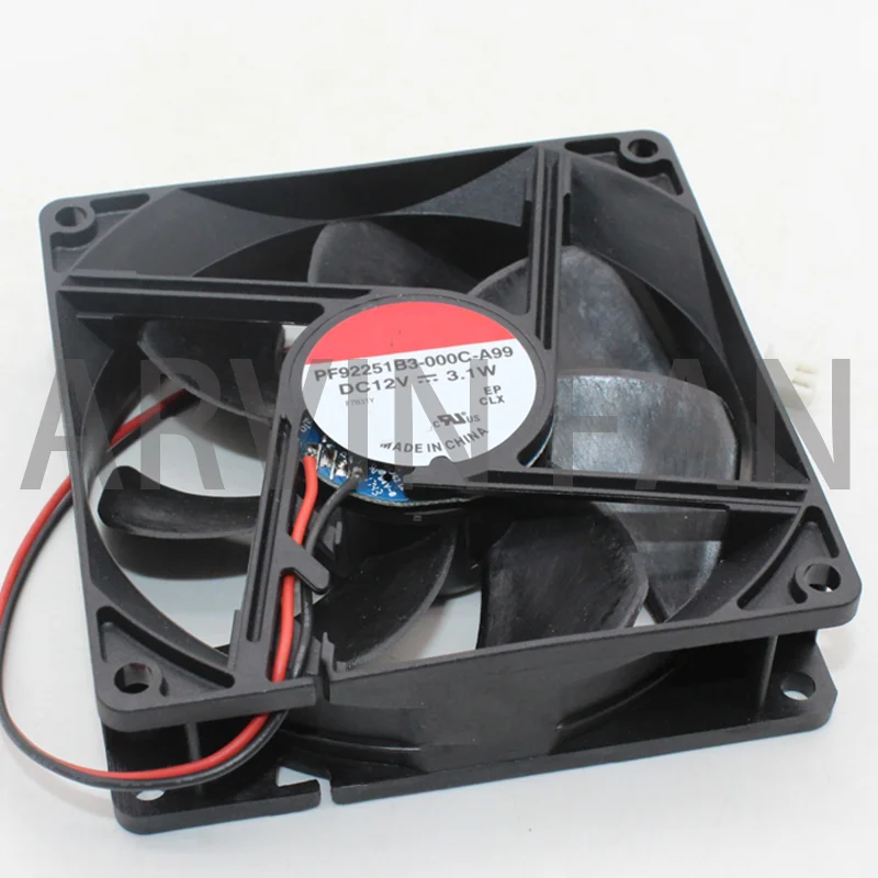 

PF92251B3-000C-A99 9225 12V 3.1W 9cm Mute Converter Cooling Fan