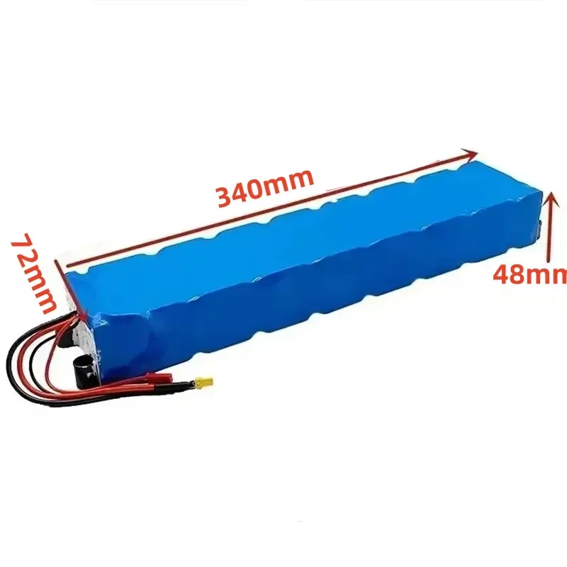 Batterie au Lithium 36V 10Ah 18650 10s3p 10000mAh 250w-500w même porte 42V pour Scooter électrique M365, batterie d'alimentation avec batterie.