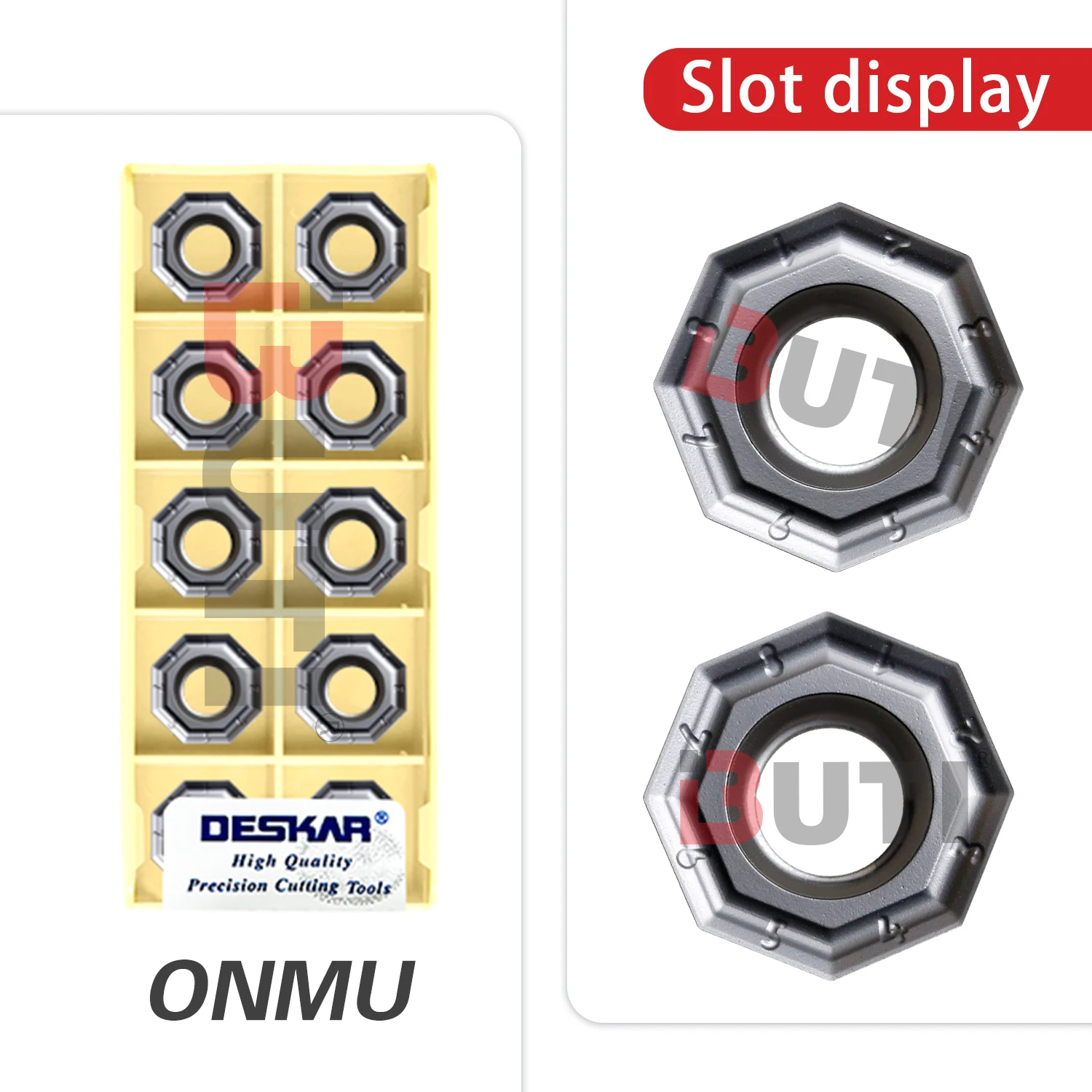 DESKAR 100% الأصلي 10 قطعة CNC طحن إدراج ONMU050505 LF6018 للتصنيع العام من الفولاذ المقاوم للصدأ أدوات مخرطة مثمنة