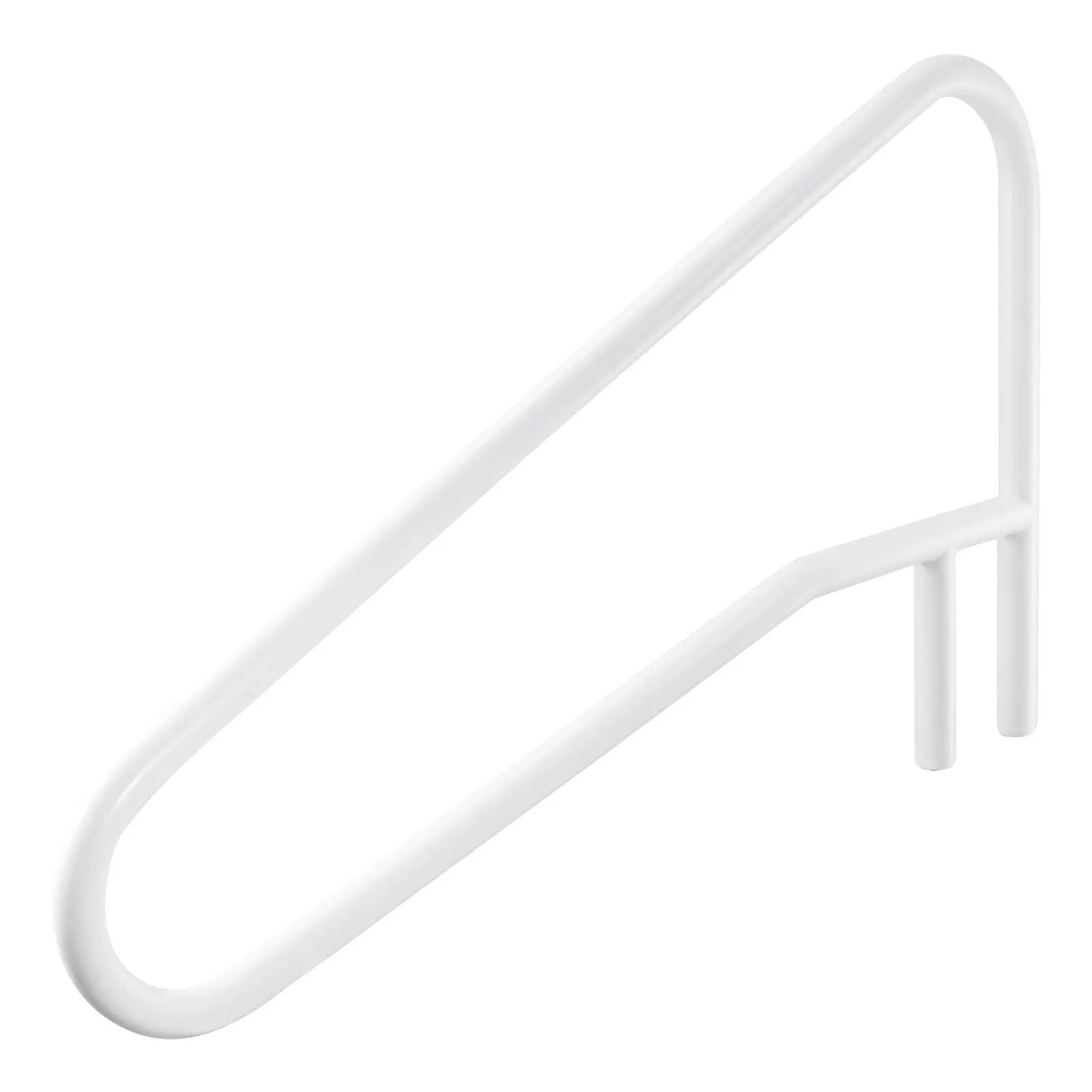 Barandilla para piscina, pasamanos para piscina de 54 x 32 pulgadas, capacidad de carga de 220 libras, pasamanos de acero inoxidable de alta resistencia, soldadura sin costuras