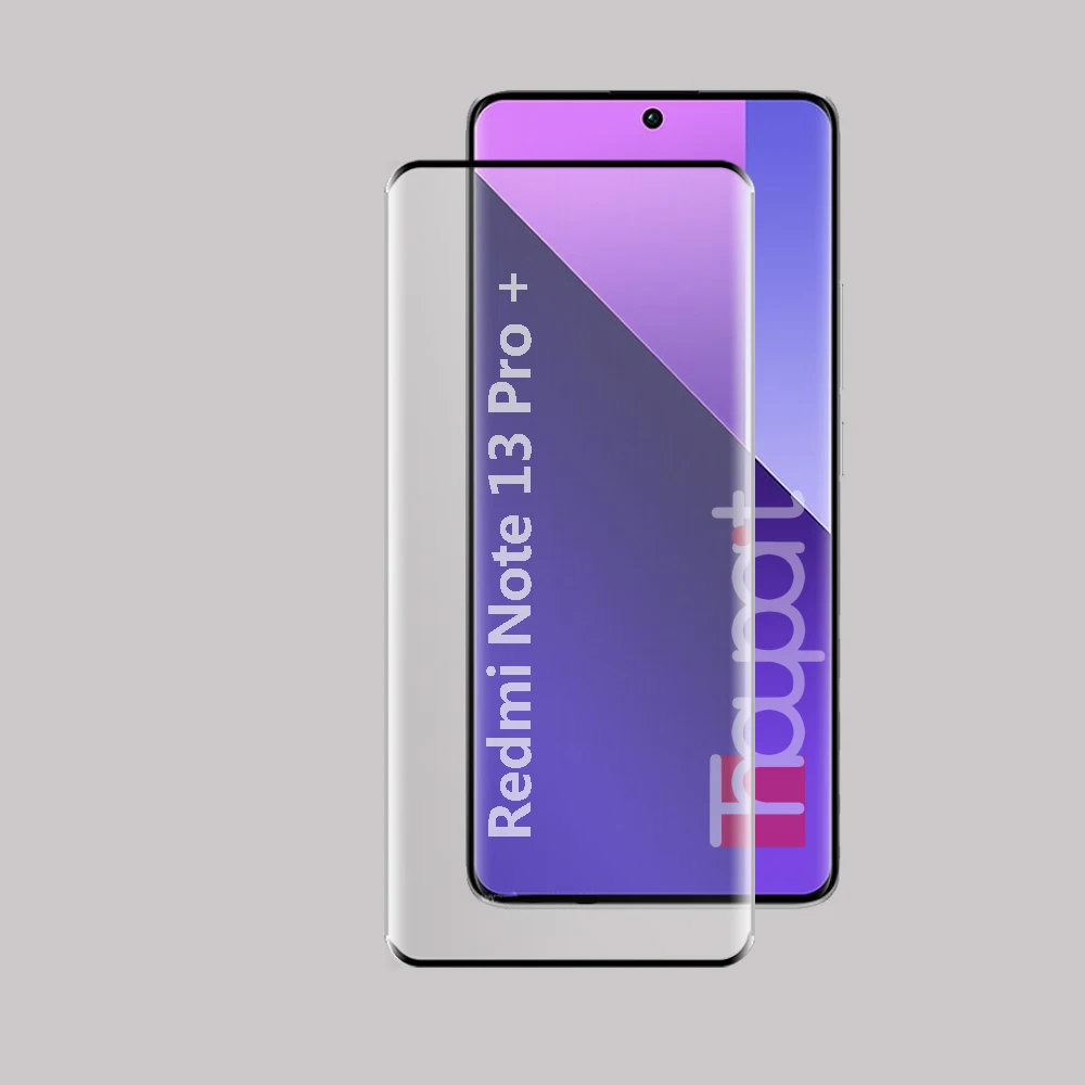 3D Tempered Glass For Xiaomi Redmi Note 13 Pro Plus Screen Protector Camera Lens Film Redmi Note 13 Pro + Glass Protective