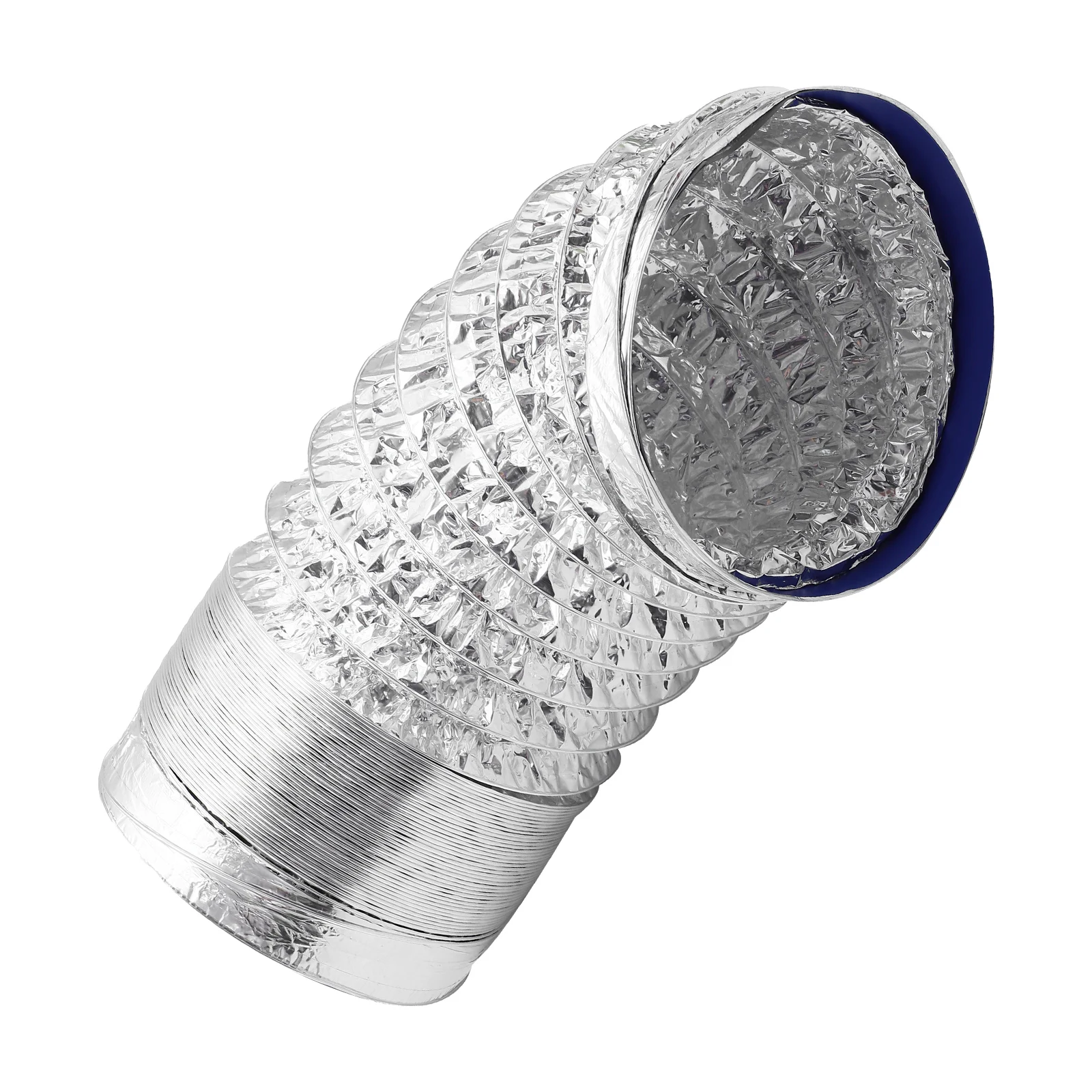

1M 100Mm Fire Resistant Aluminum Foil Duct Hose For Hvac Bathrooms Greenhouses Exhaust Fan Systems Ducting Pipe