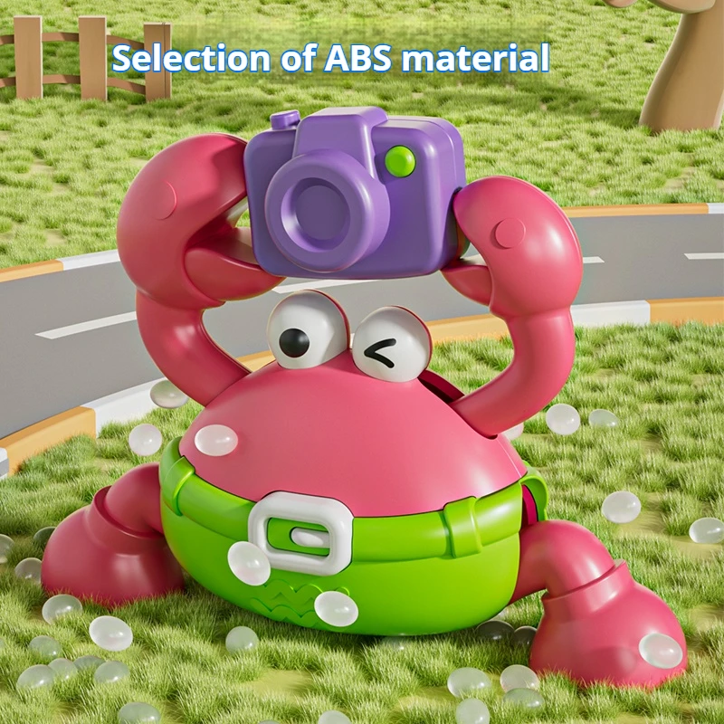 

Children Fun Crab Toy Simulation Crab Crawling Baby Cognitive Sliding Crawling Chain Toy Parent-child Interactive Montessori Toy