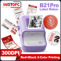 300dpi Niimbot B21PRO Smart Mini Label Photo Printer Wireless Thermal Adhesive Labeller Mobile Portable UV DIY Photo Tag Maker