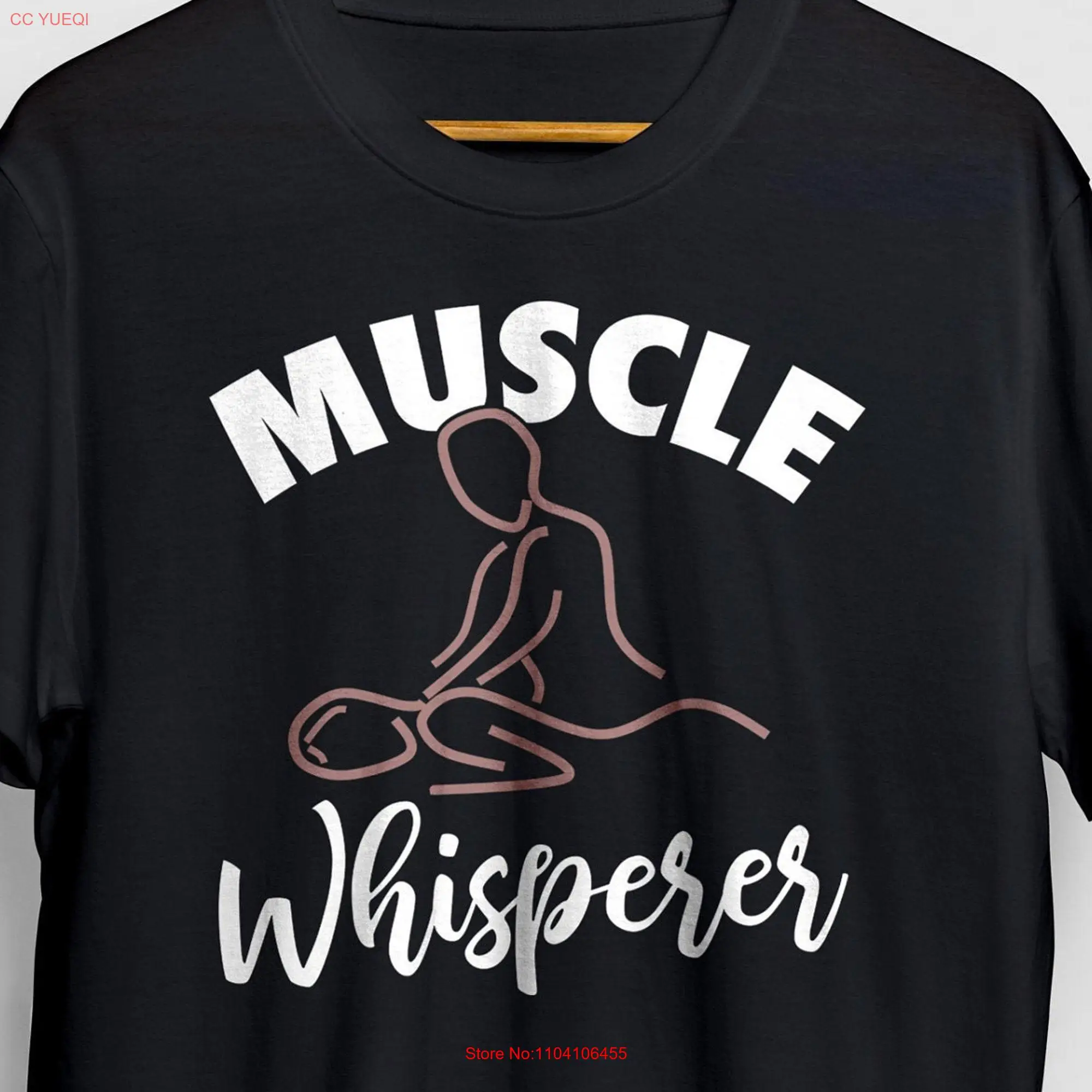 Muscle Whisperer T Shirt Physical Therapy Student s Massage Therapist  long or short sleeves