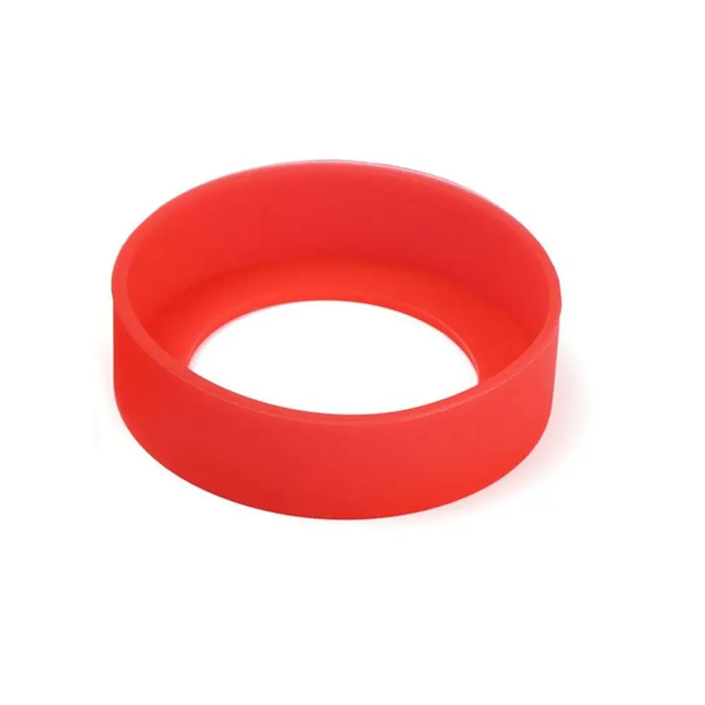 Water Drink Bottle Pad Silicone Water Cup Coasters Non-Slip Wearresistant Vacuum Cup Bottom Mat Water Bottle Holder Vacuum Cup