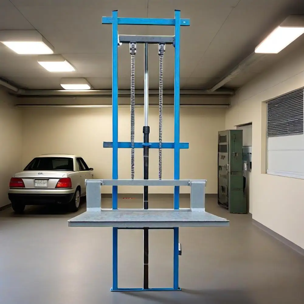 

складской грузовой лифт гидравлический грузовой подъемник