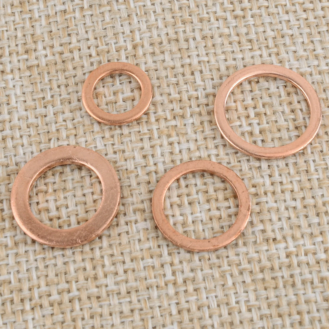 Kit d'installation d'assortiment de joints d'étanchéité, joint torique plat pour injecteur Diesel M5-M14 de voiture