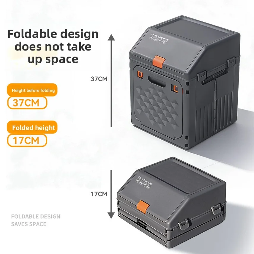 Car Trunk Storage Box, Car Storage Box, Foldable Seat Back Storage Box, Can Be Classified For Storage, Outdoor Box