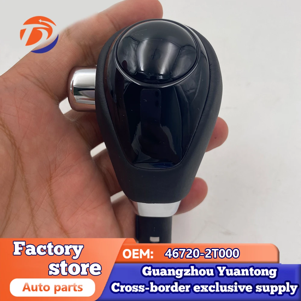 Brand New A/T Leather Gear Shift Lever Knob 46720-1M600 46720-2T000 For Ki-a Optima Forte Sportage Cerato Koup Morning view 4