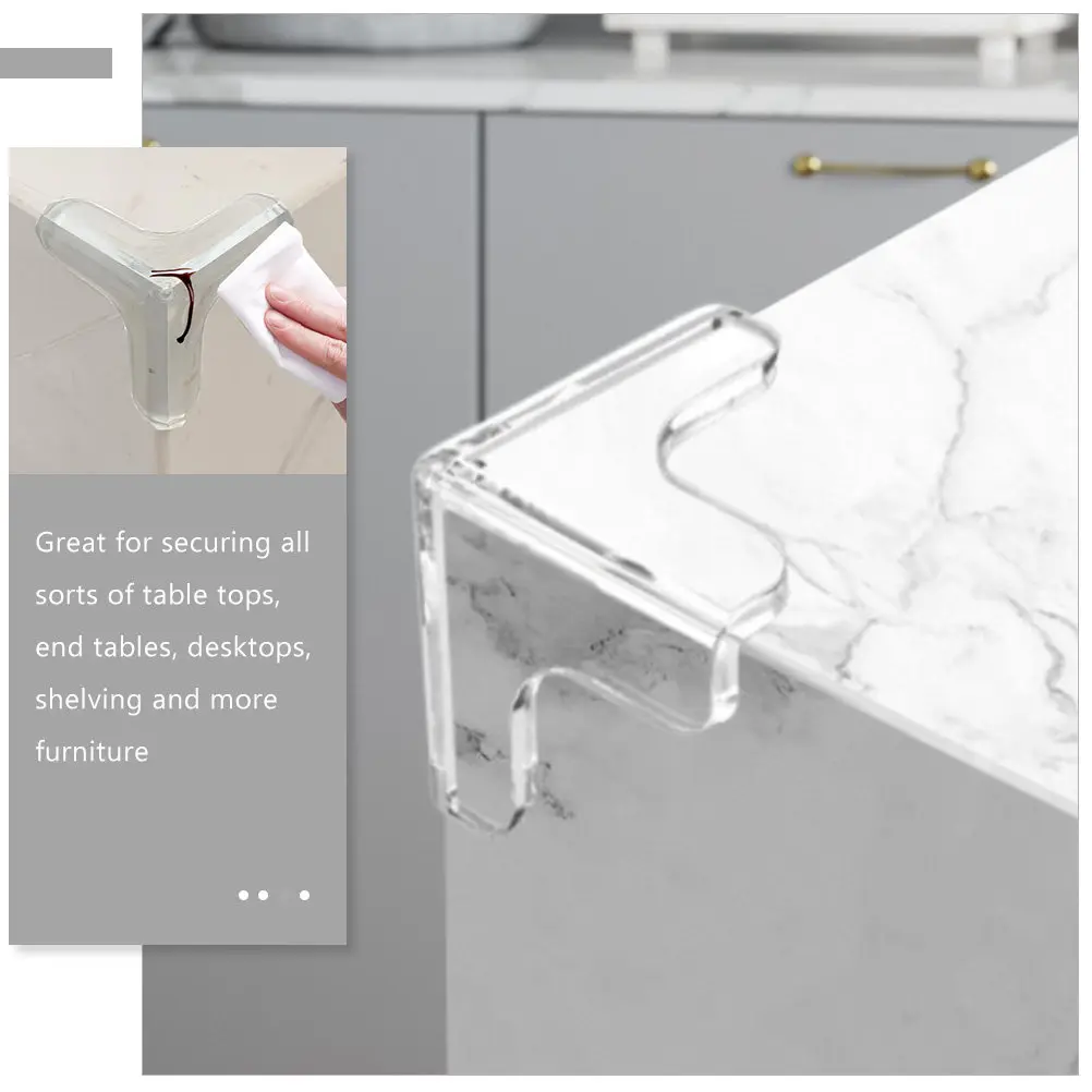 

10 pcs Corner Protector Anti- Guard Table Cover For Furniture Baby Proofing Edges