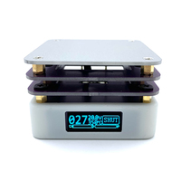 65W PD Mini Hot Plate OLED Display Preheating Rework Station Type-C Preheating Heating Plate for PCB Board Soldering Desoldering