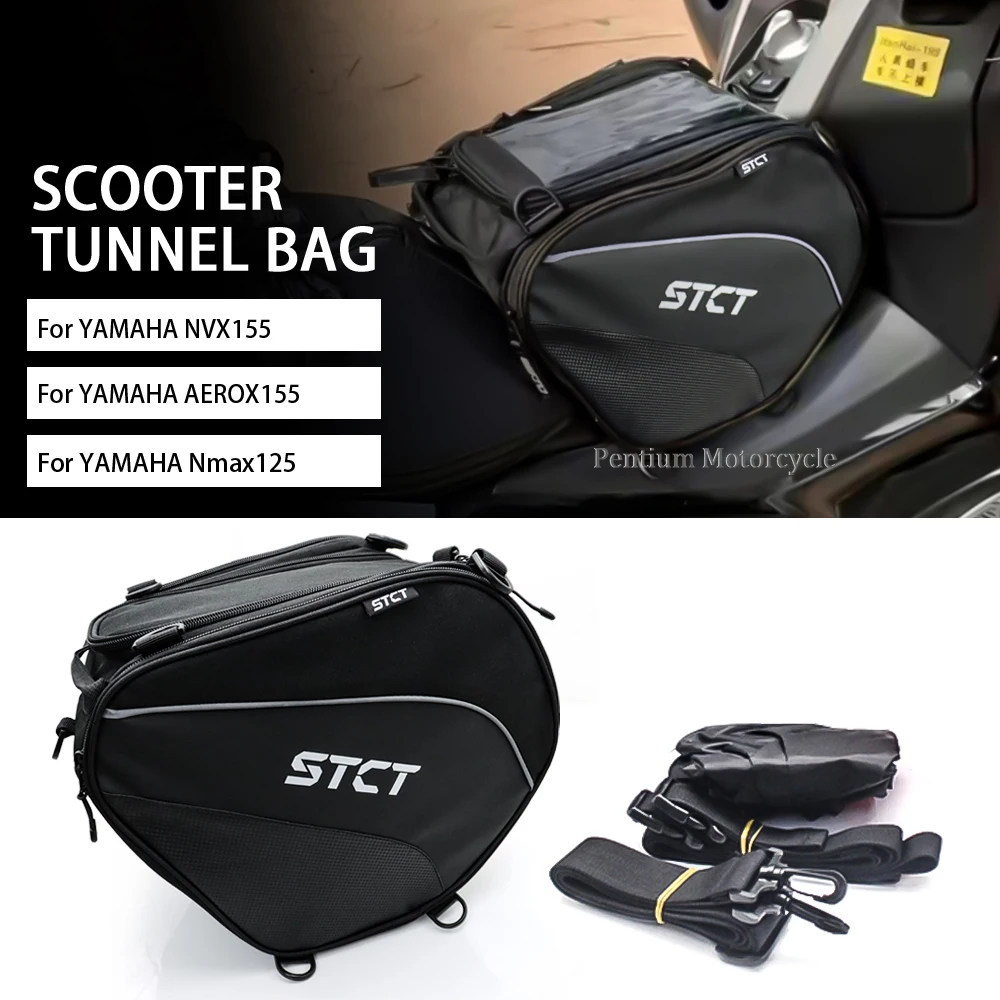 

For YAMAHA NVX155 AEROX155 nmax125 N max 125 Scooter Tunnel Bag Waterproof Fuel Tank Bag Motorcycle Gas Tank Bags