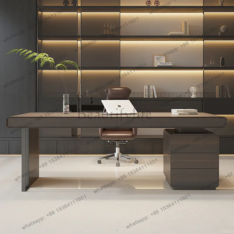 FG Minimalist Aesthetic Office Desk Design Nordic Crafts Conference Luxury Office Desk Modern Executive Ufficio Unique Furniture