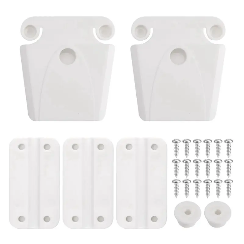 A69ecooler Hinge And Latch And Screws Kit, 6 Cooler Hinges 4 Latches 4 Cooler Posts Replacement Parts & 36 Screws For Igloo