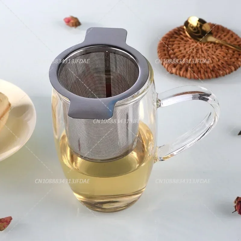 

Stainless Steel Reusable Mesh Tea Infuser Strainer Leaf Filter Sieve Cup Parts Spice Strainer Kitchen Accessories