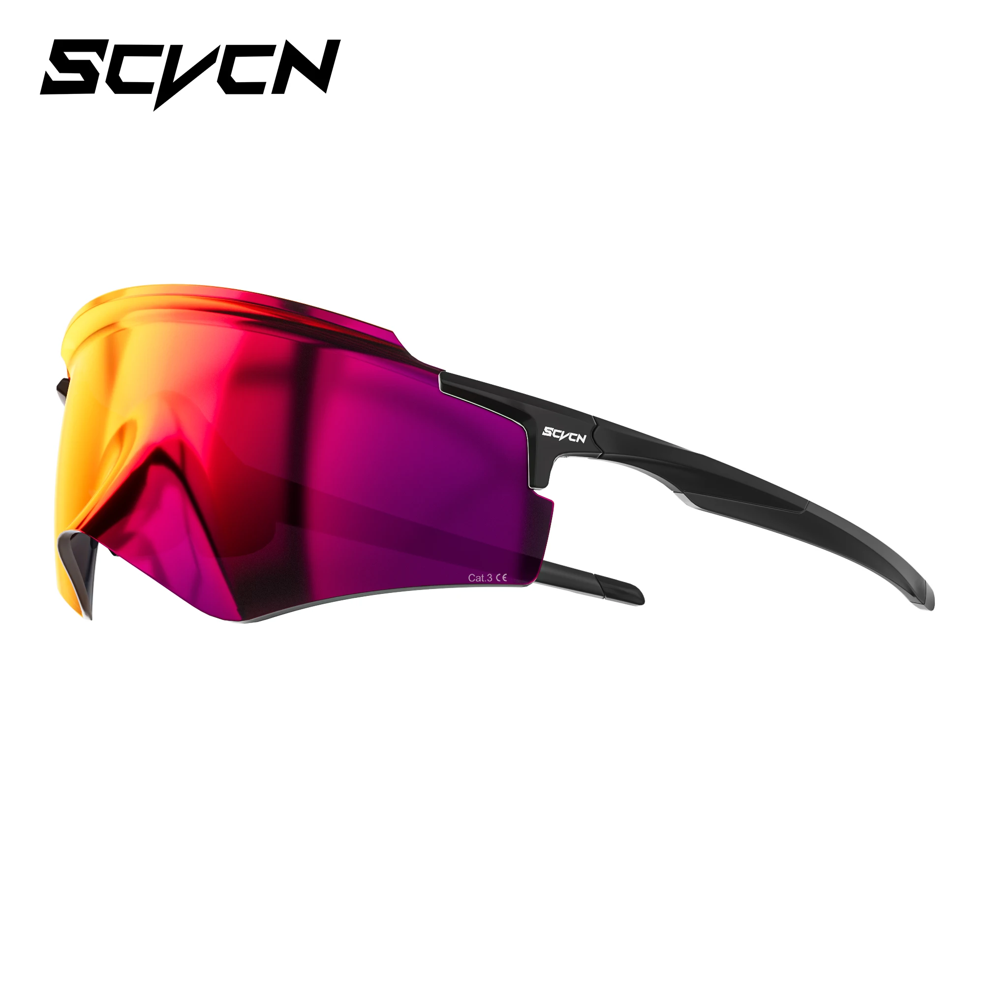 AliExpress SCVCN New Fashion Climbing Sunglasses Men Lenses Cycling Road Marathon Running Glasses UV400 Women Hiking Eyewear Windproof