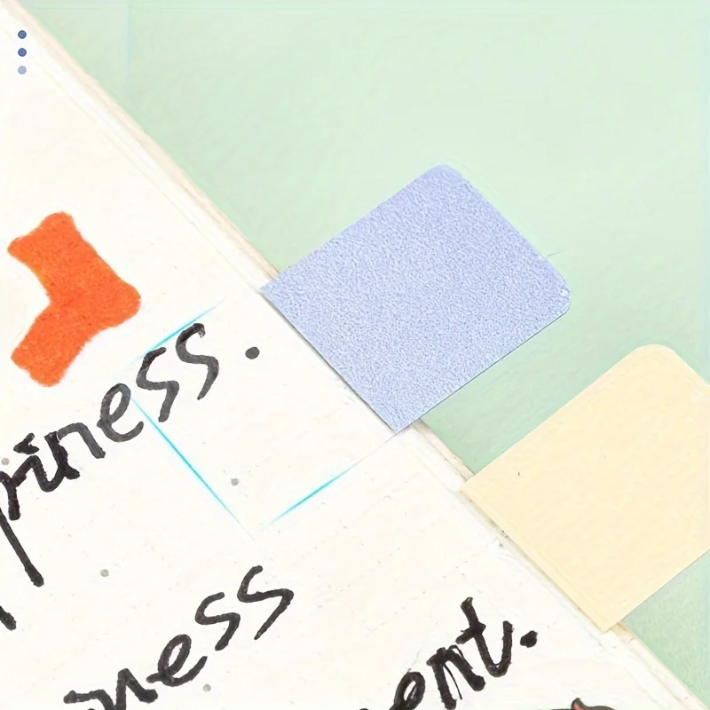 مجموعة علامات تبويب الفهرس اللاصق من DELI مكونة من 50-160 ورقة مع 3 أحجام علامات الصفحة لملفات أجهزة الكمبيوتر المحمولة واللوازم المدرسية المكتبية