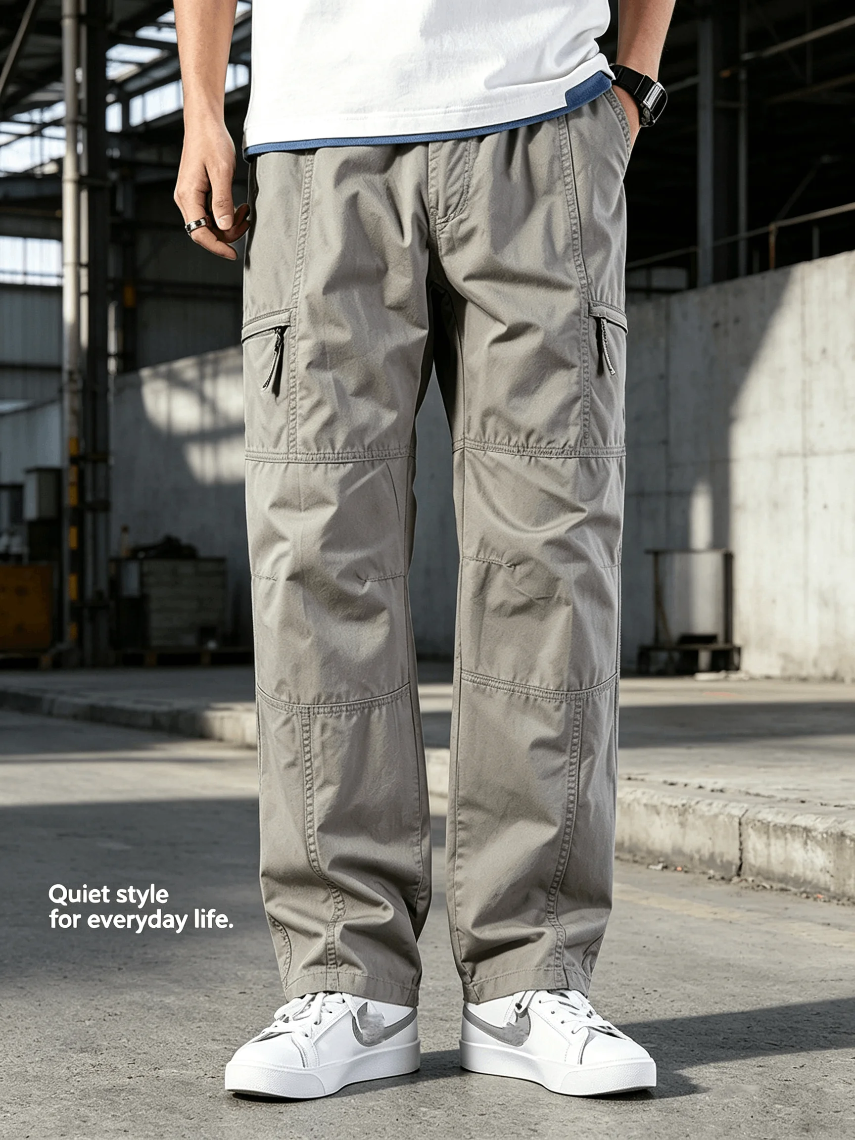 Men Cargo Pants Retro Army Tec - Techwear Pants Tactical 评论和价格