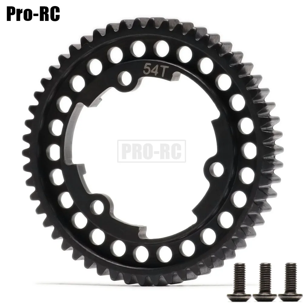 1Pcs 54T 1.0Mod 45# HD Steel Spur Gear 6449 6449X For Traxxas 1/10 E-Revo 2.0 VXL 1/7 XO-1 1/5 X-Maxx Maxx XMaxx Rc Part