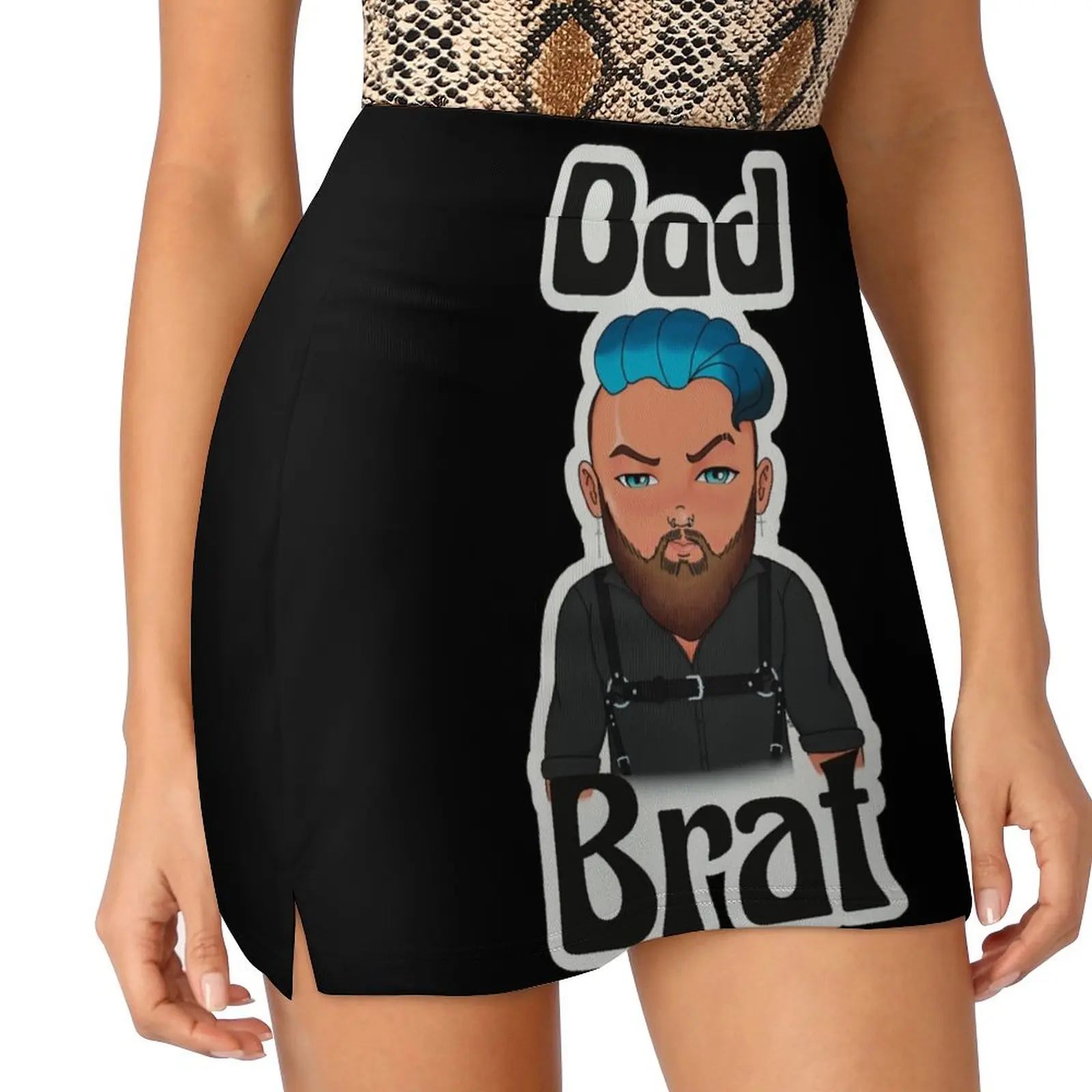 Bad Brat Mini Skirt Female clothing mini skirts skirts for women