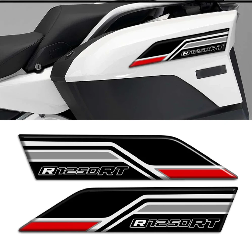 For BMW R1250 R1250RT R 1250 RT Tank Pad Stickers Trunk Side Panniers Luggage Bag Box Decal Protection Accessory 2018 2019 2020