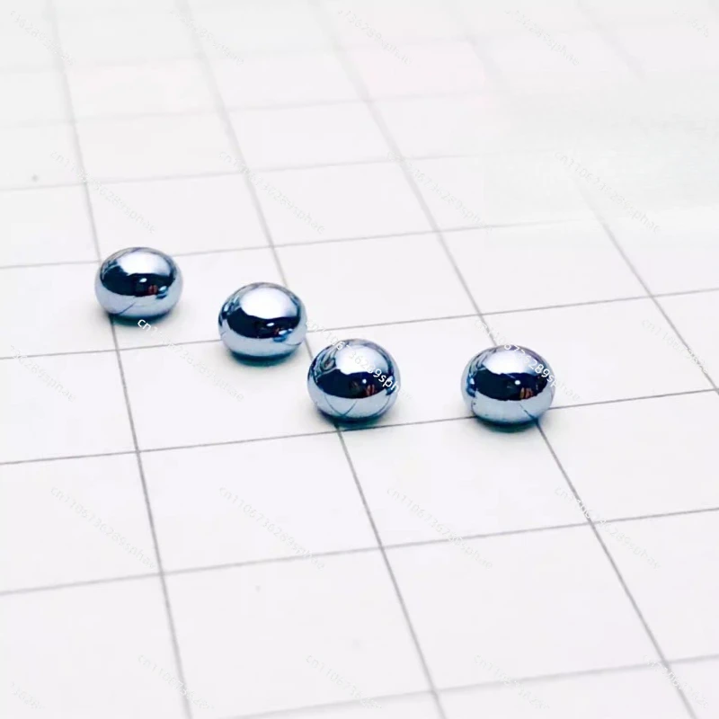 

Single-sided convex mirror surface, precious metal, osmium beads, metal osmium, osmium molten beads, osmium