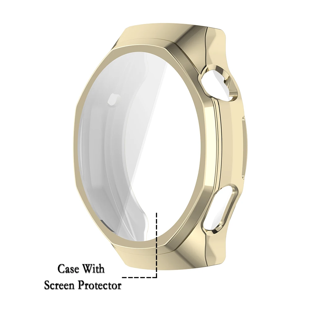 Для Huawei Watch GT 6pro 46 мм чехол мягкий и гибкий ТПУ Защитная пленка для экрана прозрачная крышка Защитный корпус украшение для часов