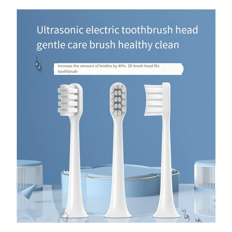 A88X 8PCS Replacement Toothbrush Heads For SOOCAS X3pro/X3U/X5/V1/V2/X1 Electric Toothbrush Deep Cleaning Replace Spare Parts