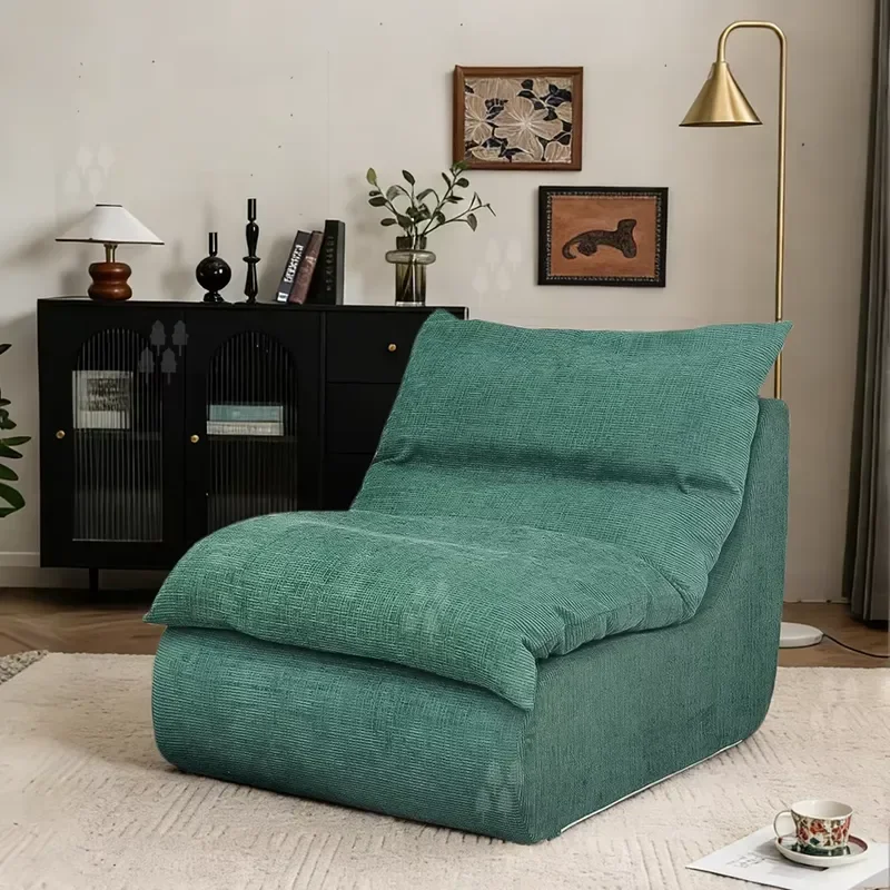 Modern Reclining Sleep Sofa with Removable Cushion One-Seater Sectional Compressed Sofa Set for Home Living Room Furniture