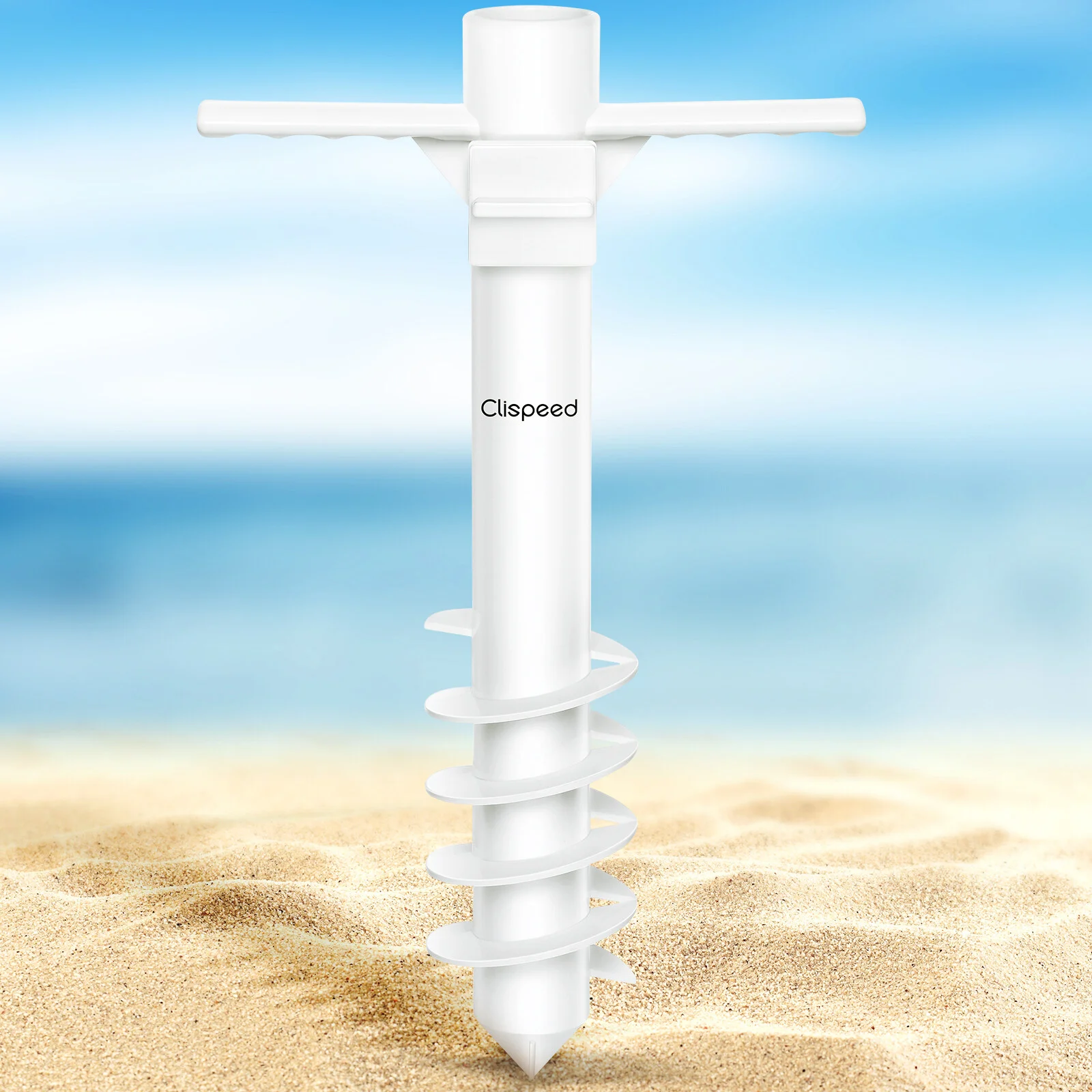 Base Umbrella Stand Vacation Must Haves Heavy Duty Beach Outdoor Anchor Accessories Plastic