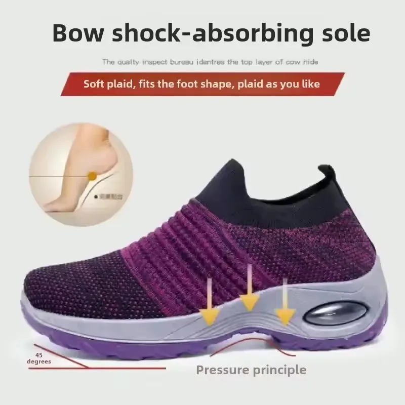 

Women's Sneakers Summer Breathable Fashion Orthopedic Casual Platform Shoes Comfortable Non-slip Wear-resistant Tennis Women