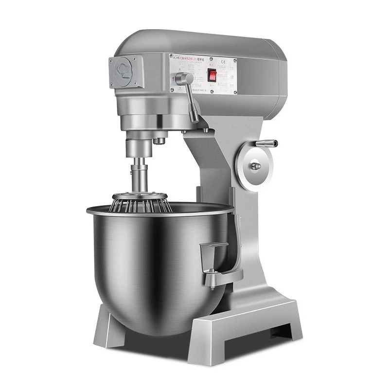 Stainless steel intelligent egg beater cake bread commercial small automatic mixer equipment