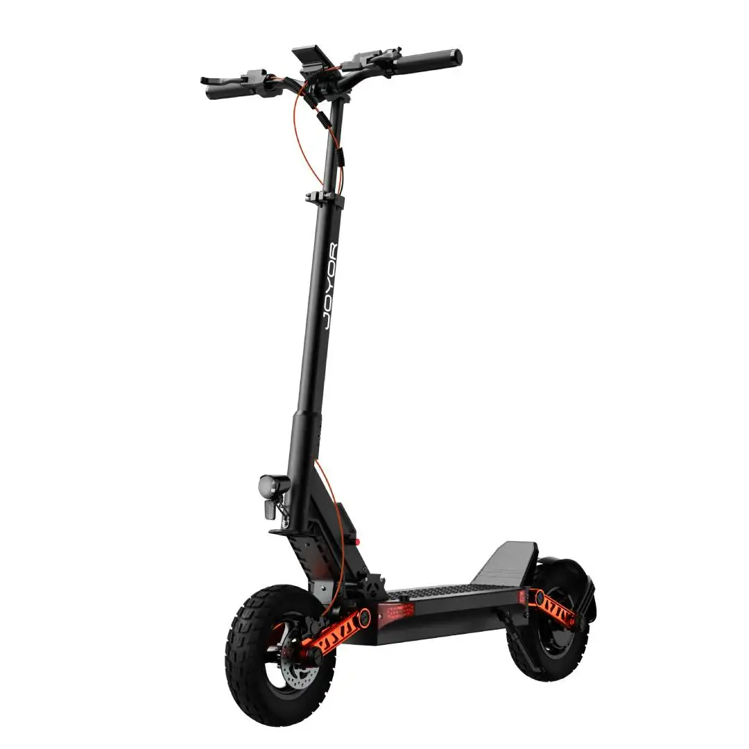 JOYOR S5-Z Elektroroller für Erwachsene, City E-Scooter, 10 Zoll Offroad-Luftreifen, faltbarer E-Scooter – Detail 16