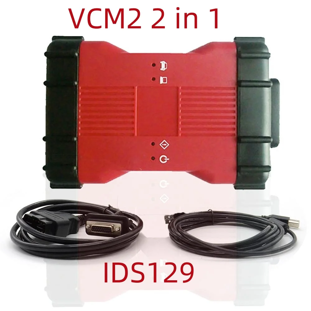 VCM 2 Dianostic Scanner Multi-language VCM2 IDS Best Chip Diagnostic Tool VCM II VCMII OBD2 Scanner For Frd/M-azda