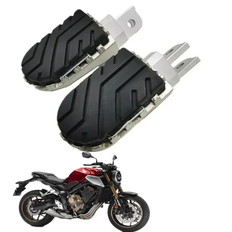 FOR Honda CB650F CBR650F CB650R CBR650R Motorcycle Accessories Front Footpegs Foot Rest Peg