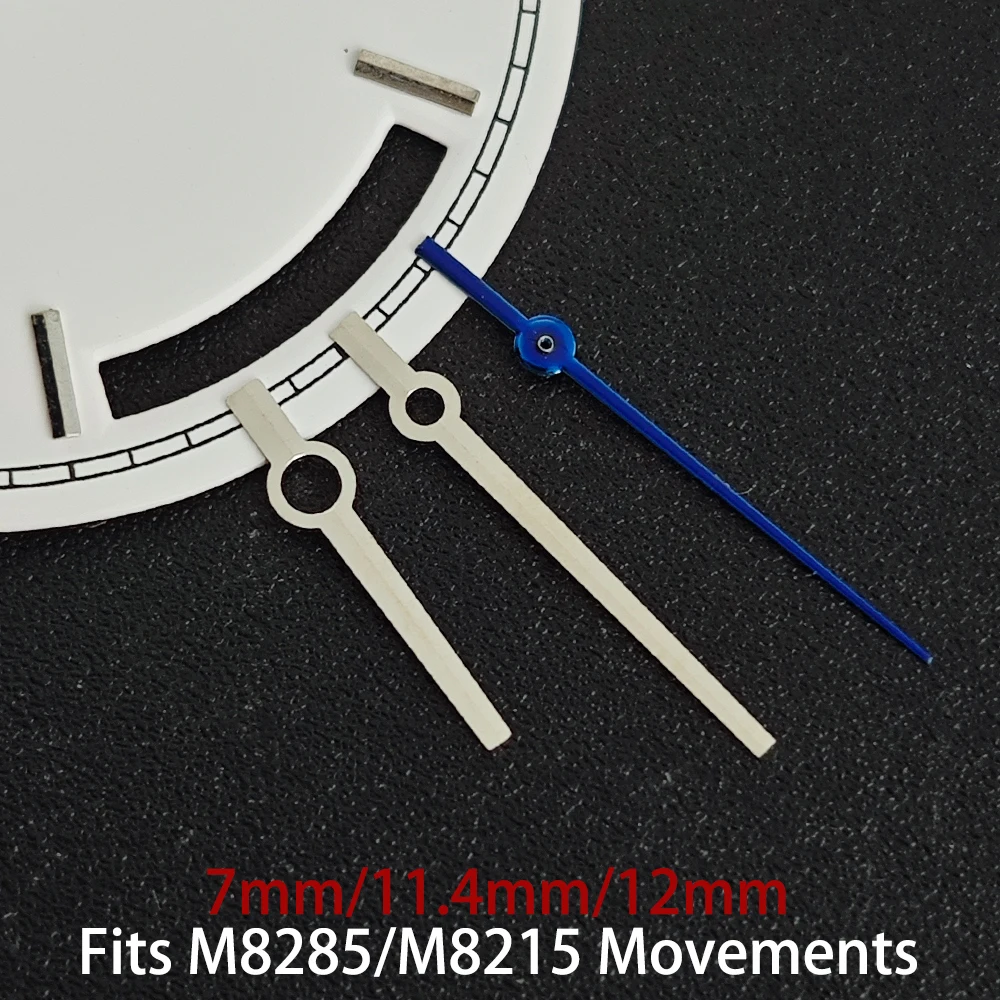 31-mm-Zifferblatt, hochwertige blau leuchtende Uhrzeiger, passend für 8285/8215 Uhrwerk, 8285-Zifferblatt, Uhrenzubehör, Uhren für Herren – Detail 6