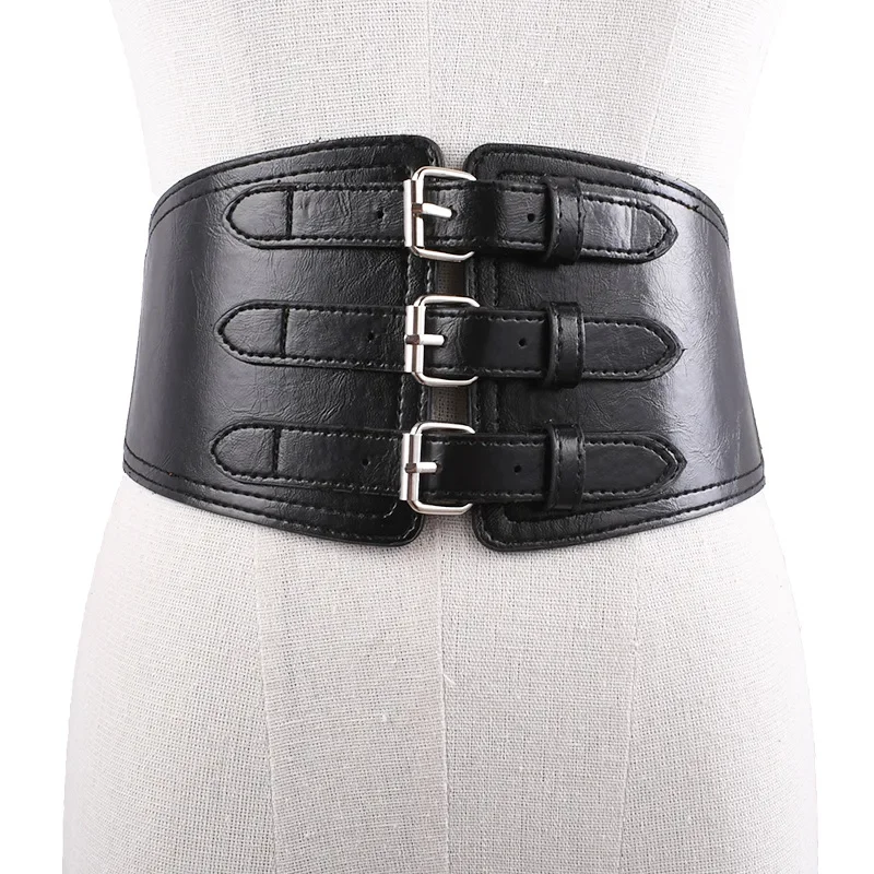 Ceinture d'armure en cuir pour hommes et femmes, pochette en cuir large, style médiéval, style Steampunk, Cosplay, chevalier Viking Antique, accessoires pour Larp