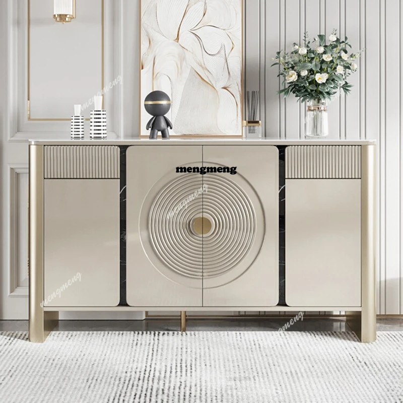 

Italian Minimalist Sideboards Modern Simple Storage Entrance Shelf Cabinet Designer Villa Home Furniture Muebles De Comedor