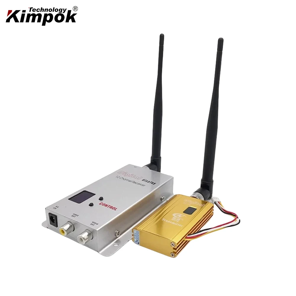 1.2g 1.5W Uav Video Transmitter Receiver Long Range Fpv Vtx for Drone Digital Transmission