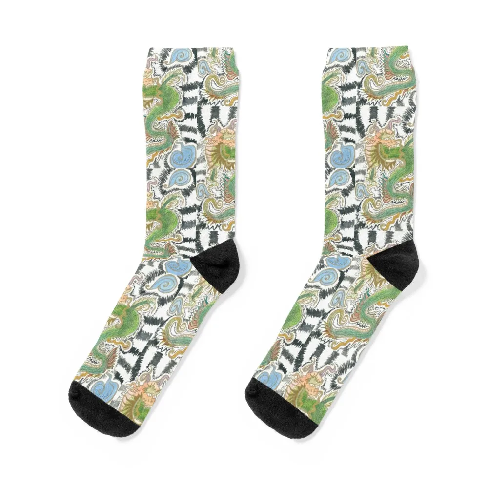 Dragonfae ouroboros Socks christmas stocking hiking gym Socks For Women Men's