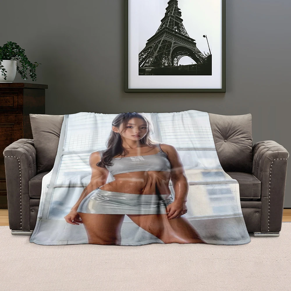 Beauty  Queen 3D Printing Blanket Soft Throw Blanket for Home Bedroom Bed Sofa Picnic Travel Office Cover Blanket Kids