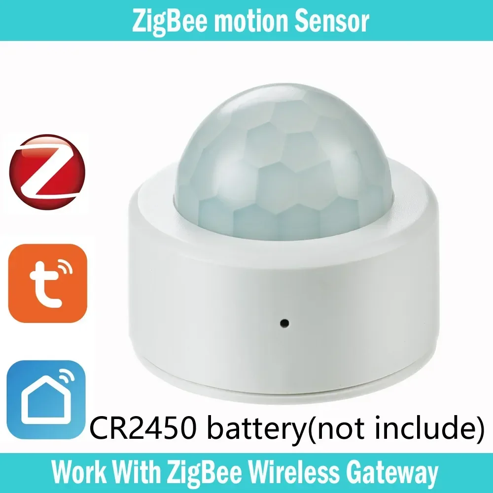 NEW Tuya Zigbee Mini Smart PIR Motion Detector Human Body Infrared Sensor Anti Theft Tuya App Remote Control Smart Life