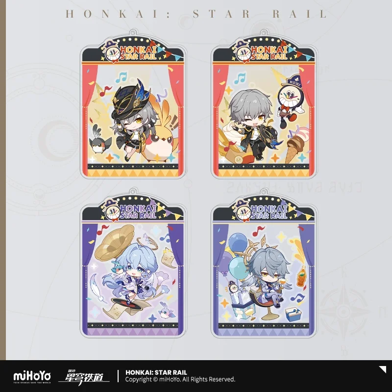 

Presale Sunsyea Honkai Star Rail Official Merch miHoYo Original Authentic Q Version Acrylic Pendant Sunday Robin Caelus Stelle